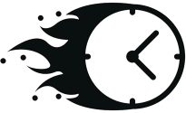 clock-icon-set-fire-effect-clock-icon-vector